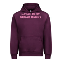 Mauve Wine satan is my sugar daddy Urban Hoodie - linhVisuals