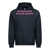 Navy satan is my sugar daddy Urban Hoodie - linhVisuals