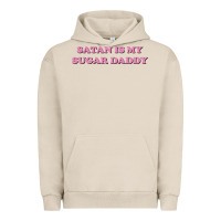 Pigment French Oak satan is my sugar daddy Urban Hoodie - linhVisuals