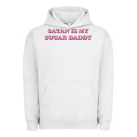 Pigment Lunar Rock satan is my sugar daddy Urban Hoodie - linhVisuals