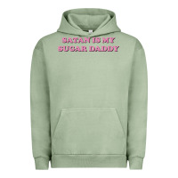 Pigment Oil Green satan is my sugar daddy Urban Hoodie - linhVisuals