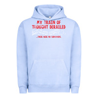 Pigment Grape Ice my train of thought derailed Urban Hoodie - linhVisuals