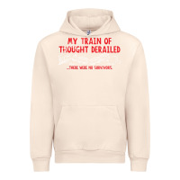 Sandshell my train of thought derailed Urban Hoodie - linhVisuals