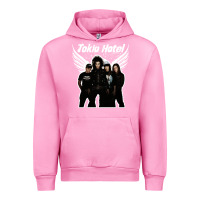 Fuchsia Pink Tökiö Hötél Pesonnel Urban Hoodie - linhVisuals