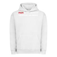 Pigment Lunar Rock pain is weakness leaving the body Urban Hoodie - linhVisuals