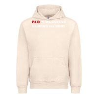 Sandshell pain is weakness leaving the body Urban Hoodie - linhVisuals