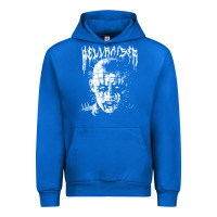 Cobalt black metal pinhead Urban Hoodie - linhVisuals