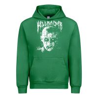 Emerald black metal pinhead Urban Hoodie - linhVisuals