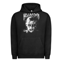 Pigment Black black metal pinhead Urban Hoodie - linhVisuals