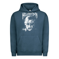 Pigment Midnight Navy black metal pinhead Urban Hoodie - linhVisuals
