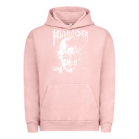 Pigment Salmon black metal pinhead Urban Hoodie - linhVisuals