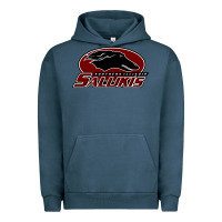 Pigment Midnight Navy salukis Urban Hoodie - linhVisuals