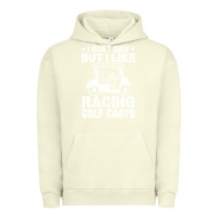 Pigment Pistachio i don't golf but i like racing golf carts Urban Hoodie - linhVisuals