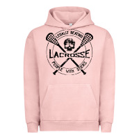 Pigment Salmon lacrosse legally beating people with sticks Urban Hoodie - linhVisuals