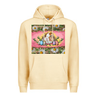 Pina Colada Easter bunny and eggs Premium Hoodie - RanaPortraitStore