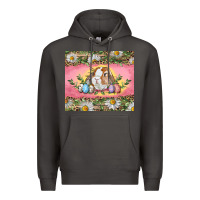 Smoke Easter bunny and eggs Premium Hoodie - RanaPortraitStore