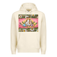 Tofu Easter bunny and eggs Premium Hoodie - RanaPortraitStore