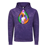 Cloud Purple halloween hands teardrop Vintage Hoodie - BundleAndBundleShop