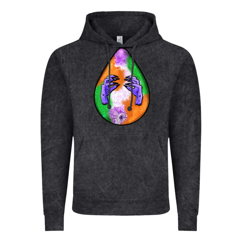Halloween Hands Teardrop Vintage Hoodie by BundleAndBundleShop | Teevron