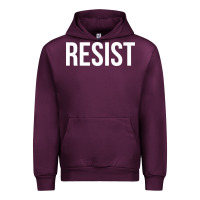 Mauve Wine resist Urban Hoodie - linhVisuals