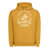 Pigment Peanut Butter schrute farms Urban Hoodie - linhVisuals