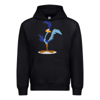 Black Road Runner Beep Urban Hoodie - linhVisuals