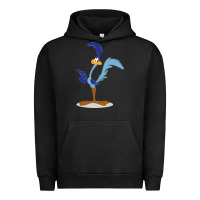 Pigment Black Road Runner Beep Urban Hoodie - linhVisuals