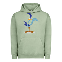 Pigment Oil Green Road Runner Beep Urban Hoodie - linhVisuals