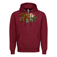 Burgundy true story jesus and mary wıth santa Zipper Hoodie - AdoDesignShop