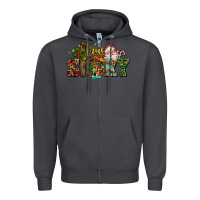Smoke true story jesus and mary wıth santa Zipper Hoodie - AdoDesignShop