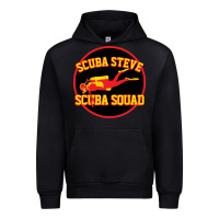 Black scuba steve Urban Hoodie - linhVisuals