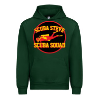 Forest Green scuba steve Urban Hoodie - linhVisuals