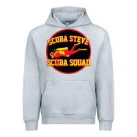 Heather Grey scuba steve Urban Hoodie - linhVisuals