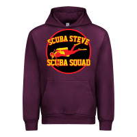 Mauve Wine scuba steve Urban Hoodie - linhVisuals