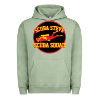 Pigment Oil Green scuba steve Urban Hoodie - linhVisuals