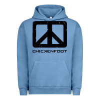 Pigment Pebble Blue cool-chickenfoot-chickenfoot-merch Urban Hoodie - linhVisuals