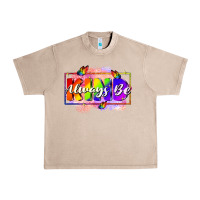 French Oak Always be kind Urban Heavy Tee - FaDigitalArtStudio