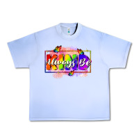 Grape Ice Always be kind Urban Heavy Tee - FaDigitalArtStudio