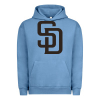 Pigment Pebble Blue sd Urban Hoodie - linhVisuals
