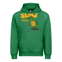 Emerald slow but mellow crazy Urban Hoodie - linhVisuals
