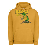 Pigment Peanut Butter slow but mellow crazy Urban Hoodie - linhVisuals