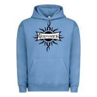 Pigment Pebble Blue #godsmack best funk Urban Hoodie - linhVisuals