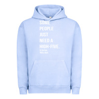 Pigment Grape Ice some people need a high five Urban Hoodie - linhVisuals