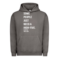 Pigment Tornado some people need a high five Urban Hoodie - linhVisuals