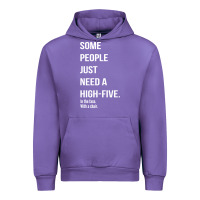 Tulip some people need a high five Urban Hoodie - linhVisuals