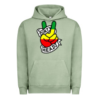 Pigment Oil Green dirty heads best reggae Urban Hoodie - linhVisuals