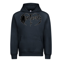 Navy obituary best of metal Urban Hoodie - linhVisuals