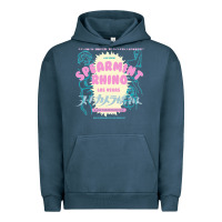 Pigment Midnight Navy spearmint rhino las vegas Urban Hoodie - linhVisuals