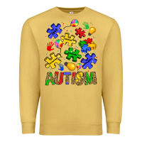 Antique Gold autism Premium Sweatshirt - JahusDesignShop