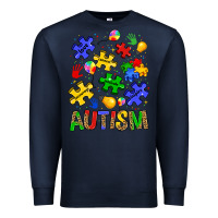 Navy autism Premium Sweatshirt - JahusDesignShop